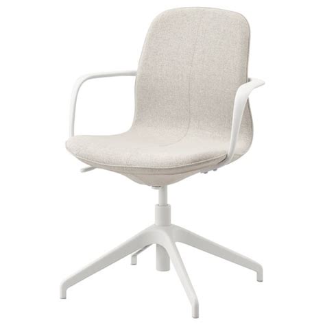 LÅngfjÄll Conference Chair With Armrests Gunnared Beige Ikea