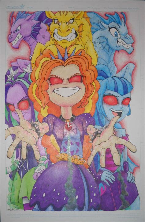 The Sirens Known As The Dazzlings Sonata Dusk Fan Art 38545797 Fanpop