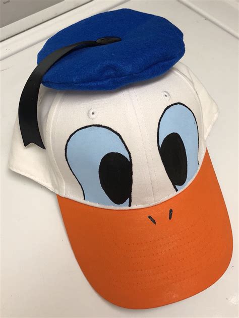 Donald Duck Hat By Osewprettyboutique On Etsy