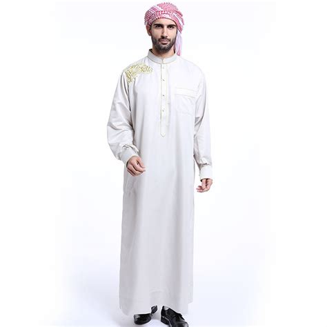 2017 Baru Pakaian Islam Thobe Arab Untuk Pria Jubba Islamica Ropa