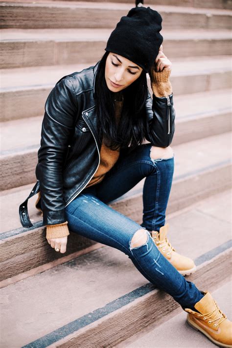 streetwear myfashavenue timberland outfits women timbs outfits outfit botas
