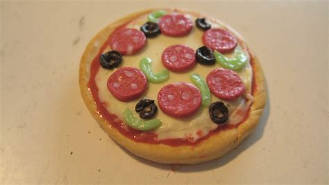 Punkartkaietsi Polymer Clay Miniature Pizza Tutorial