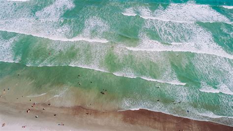 3840x2160 Aerial Aerial View Beach Coast Coastline Drone View Holiday Ocean Sea Shore
