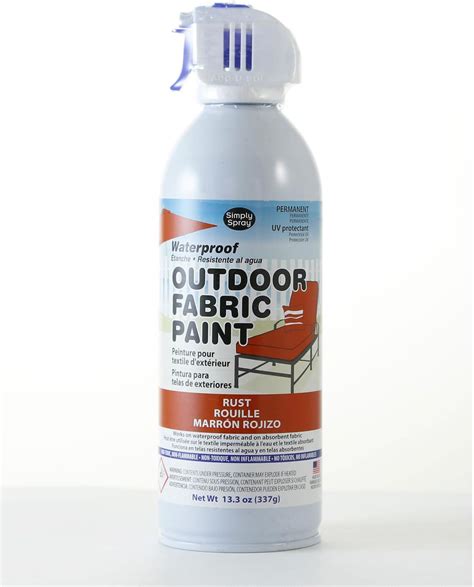 Simply Spray Outdoor Waterproof Fabric Spray Paint 133 Oz