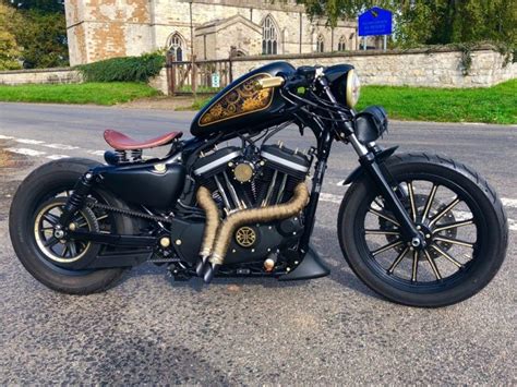 Those last five words are key. Harley Davidson Sportster XL 883 Iron Custom Bobber Build ...
