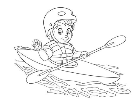 28 Best Ideas For Coloring Kayak Coloring Page