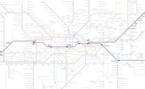 London Tube Map With Elizabeth Line Revealed Bbc News All In One Photos