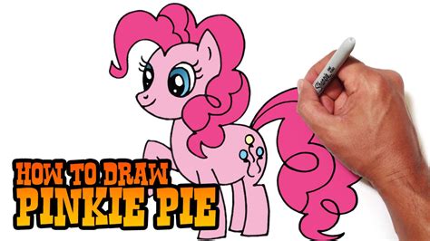 How To Draw Pinkie Pie Step By Step Video Youtube