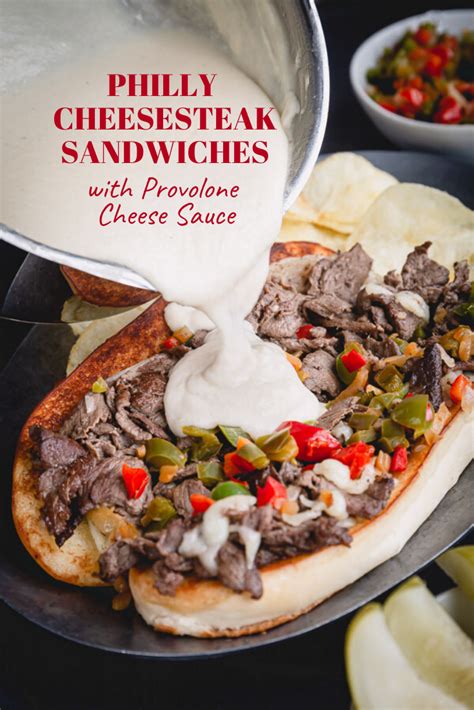 Spoon the mixture onto your roll and add the cheese of your choice. Philly Cheesesteak Recipe with Provolone Cheese Sauce ...