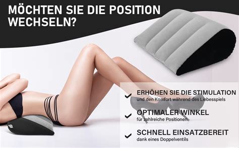 Amazonde Sex Lendenkissen Sex Spiel Für Mehr Spaß Aufblasbar