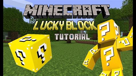 Tutorial Mod Lucky Block Ita Minecraft Pe Youtube