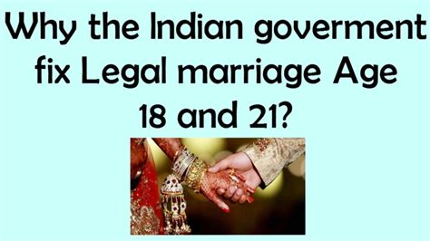 Ias Interview Questions Why Did Government Fix The Legal Marriage