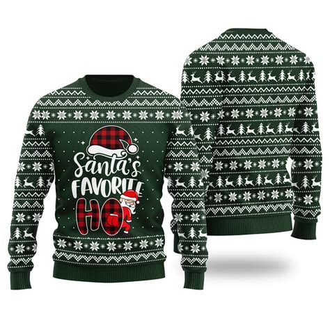 Santas Favorite Ho Mens Ugly Sweater