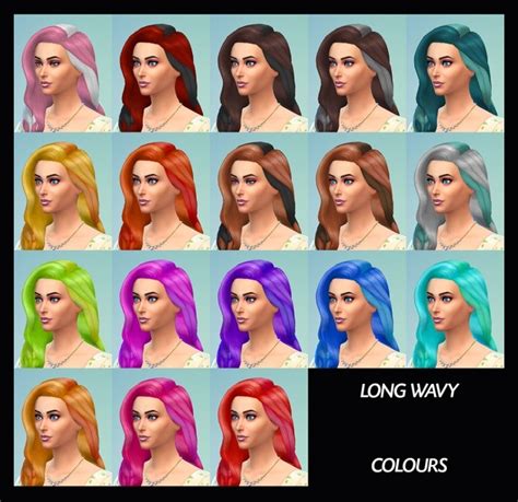 6 Base Game Hairs Recoloured By Simmiller At Mod The Sims Sims 4 Updates