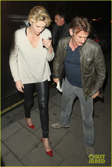charlize theron and sean penn call it a night after late night dinner in london photo 3123768
