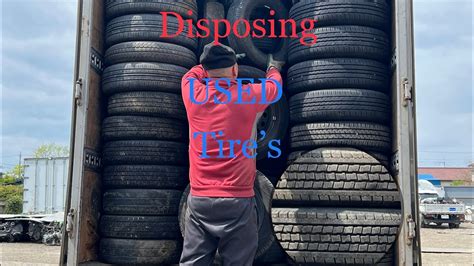 What we do to our remaining tires, we sale to tire man.good tires and