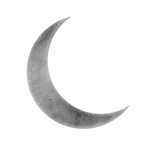 Realistic Illustration Of Crescent Moon Moon Crescent Realistic Png