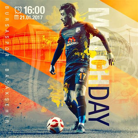 Check Out This Behance Project “matchday Posters For Pro Football Players” Behanc