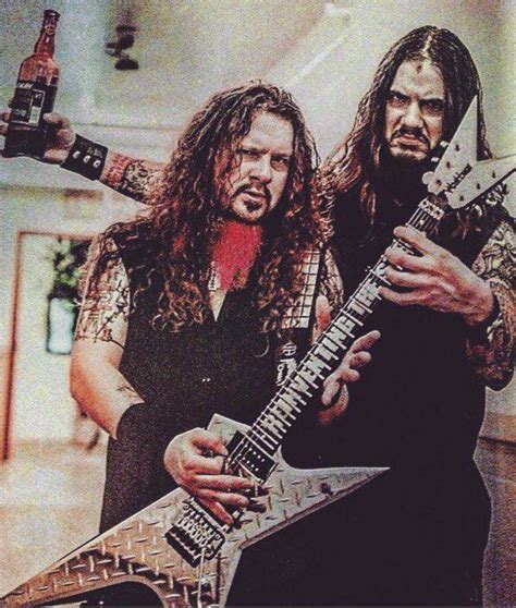 Dimebag Darrell And Phil Anselmo Pantera Band Heavy Metal Music Heavy