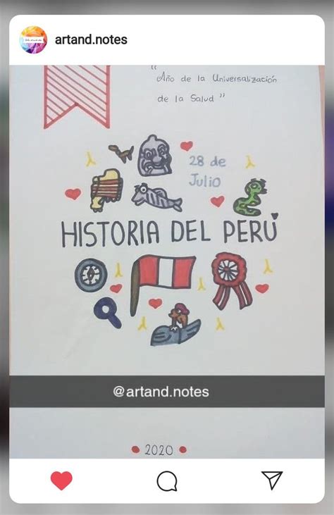 Carátula De Historia Del Perú Caratula De Historia Mapas Mentales Y Conceptuales Caratulas