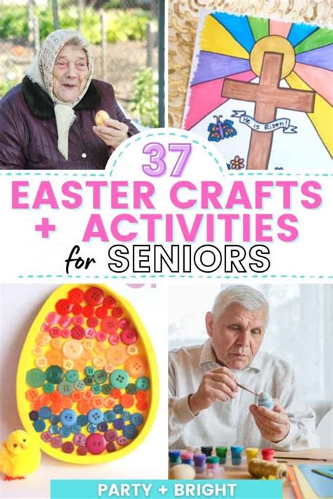 37 Brilliant Activities Easter Crafts For Seniors The Organized Mom
