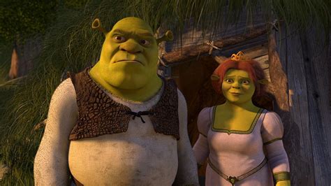Princess Fiona Cameron Diaz And Shrek Mike Myers ~ Shrek 2 2004