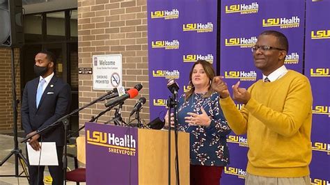 City Officials Honor Lsu Health Shreveport For Work With Covid 19 Vaccine