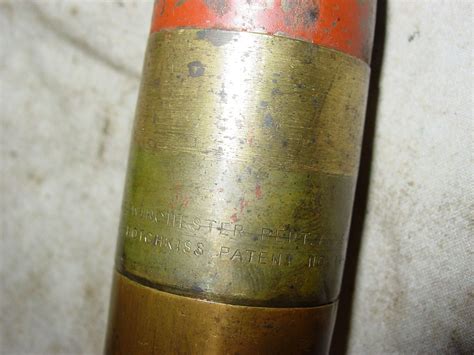 Winchester Hotchkiss 37mm Cannon Mortar Inert Marked Winchester 1891
