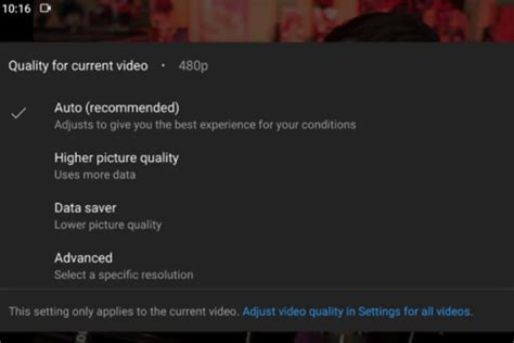 Youtube Is Testing New Video Quality Settings Where You Dont Directly