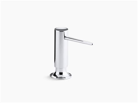 Strong beam resistant infrared sensor. KOHLER | 1995 | Contemporary design soap/lotion dispenser