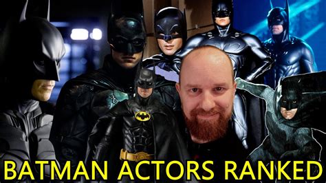 Batman Actors Ranked Ranking All 7 Live Action Batman Actors Youtube