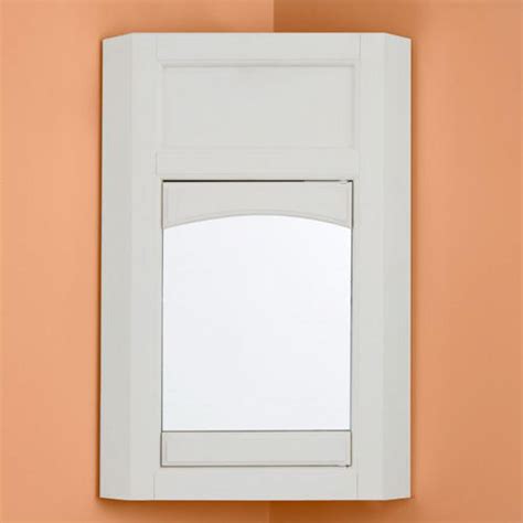 Get free shipping on qualified medicine cabinets with mirrors or buy online pick up in store today in the bath department. Creamy White | Corner medicine cabinet, Recessed medicine ...