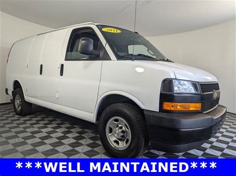 Pre Owned 2021 Chevrolet Express 2500 Work Van 3d Cargo Van In Sunrise