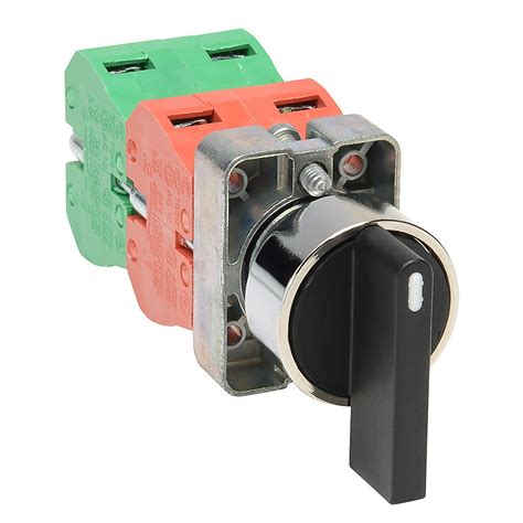 Selector Switch Spring Return To Center 22mm 3 Pos Lever Operator