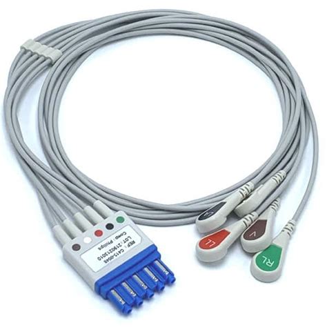 philips compatible mrx limb lead ecg cable coast biomedical equipment