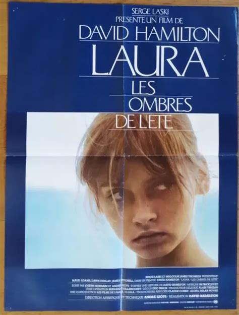 Laura Les Ombres De L Ete David Hamilton Affiche Cinema Originale X