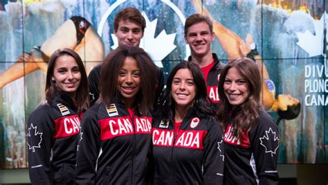 Canadian Diving Team Nominated For Rio 2016 Team Canada Official