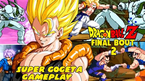 Dragon Ball Z Final Bout 2 Arcade Mode Super Gogeta Gameplay Youtube