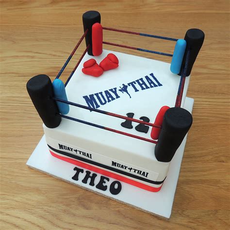 Simply Marvellous Cakes Muay Thai Boxing Ring