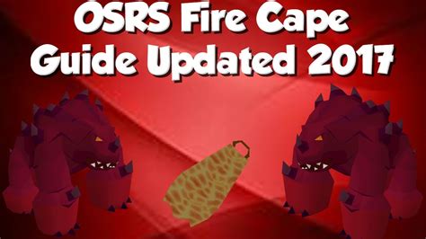 Osrs Fire Cape Guide For First Time Players Full Walkthrough