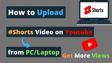 How To Upload Shorts Video On Youtube From Pc Laptop Best Code