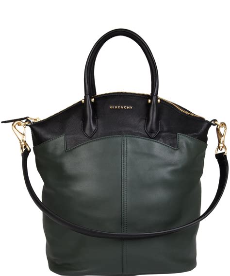 Lyst Givenchy Two Tone Leather Tote Bag In Black
