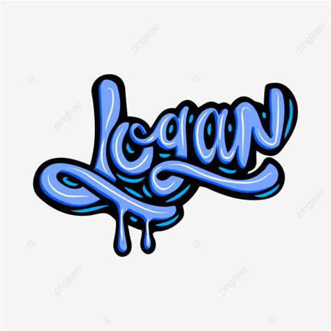 Tipografía De Graffiti Logan Vector PNG dibujos Logan Nombre