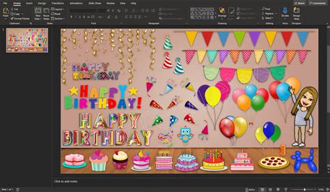 Bitmoji Classroom Add Ons Happy Birthday Etsy