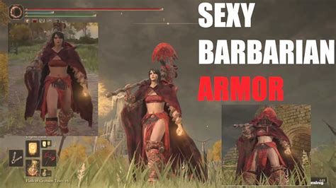 Elden Ring Sexy Female Barbarian Armor Elden Ring Rotten Duelist