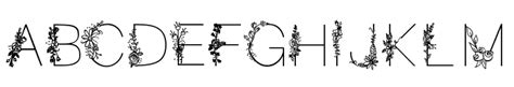 Gardenpartysans Free Font What Font Is