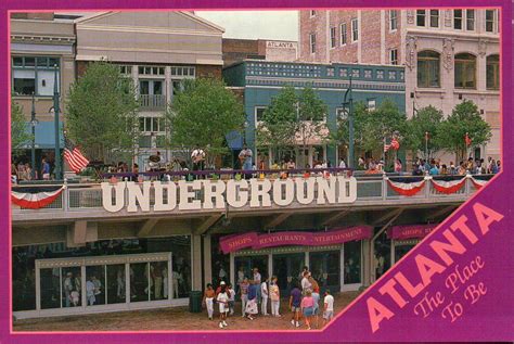 Underground Atlanta Observation Drew S Blog