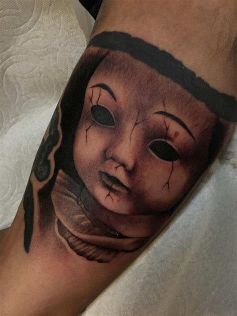 Creepy Doll Tattoo Tattoo Designs For Women