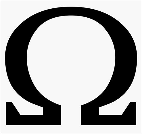 Omega Symbol Png Transparent Png Kindpng