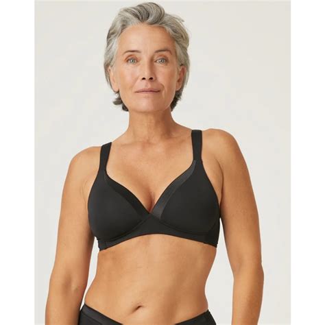 woman naturana non wired and padded bra cup d